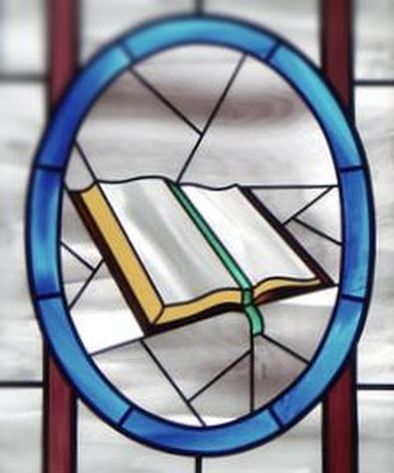 Word of Life, A Lutheran Brethren Church - stained glass window